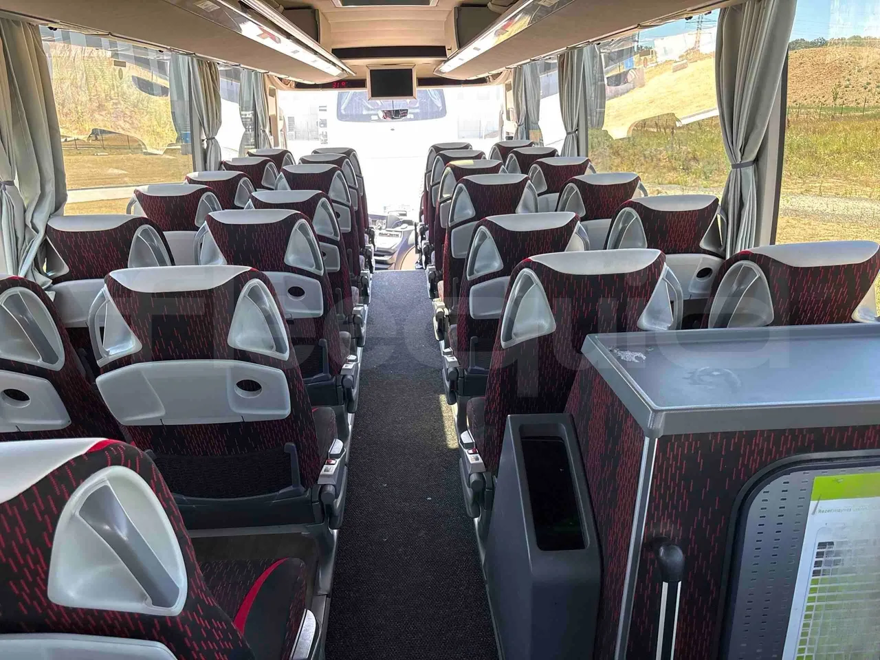 Setra S516 - Forward Seats From Middle Position