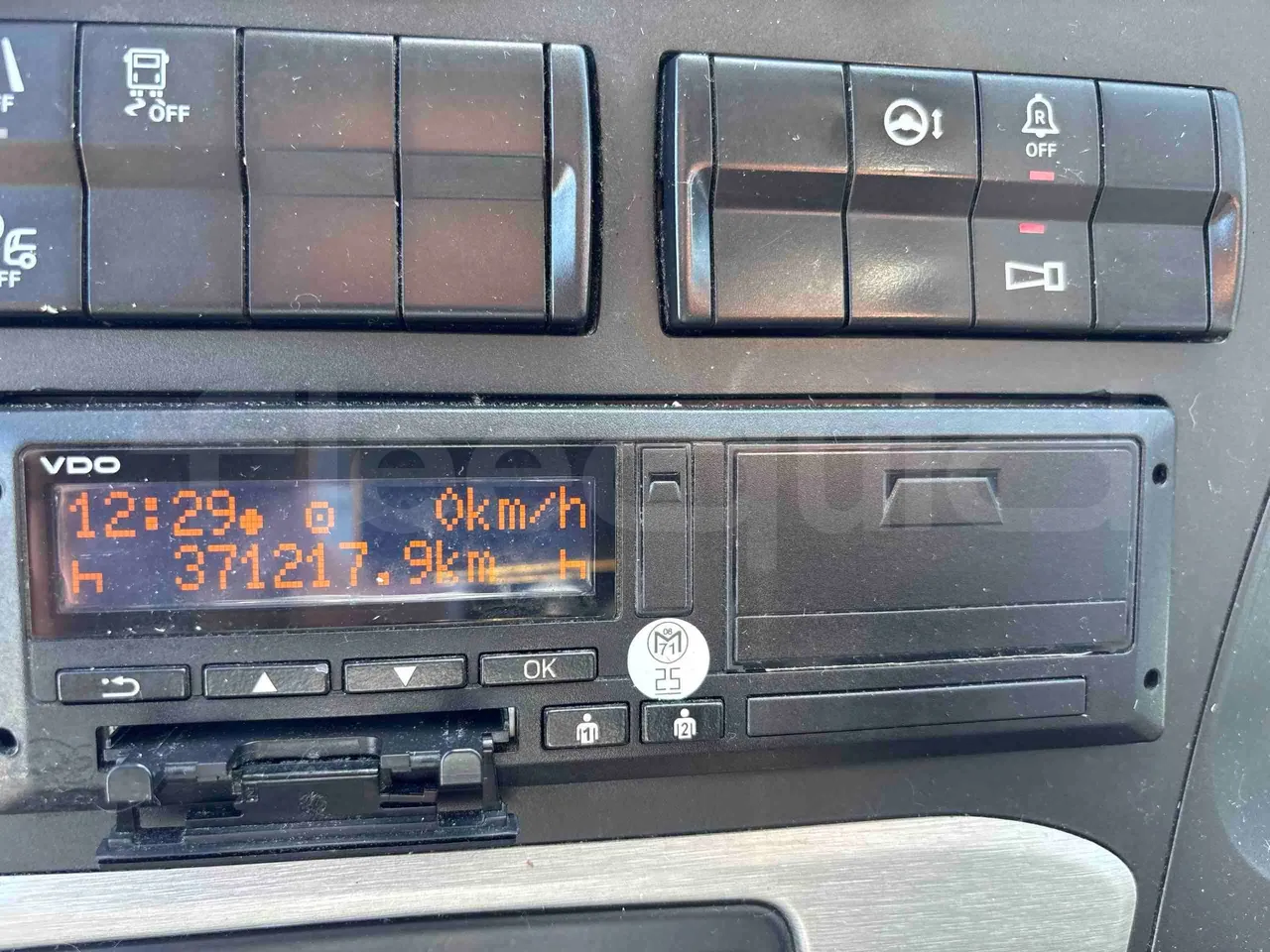 Setra S516 - Tachograph