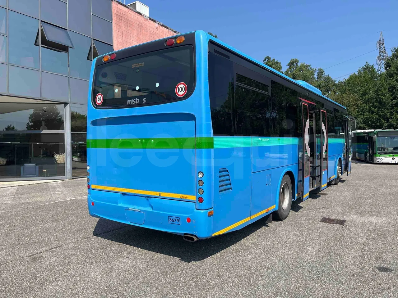 Iveco Crossway - 3/4 Rear Right Side Doors Open