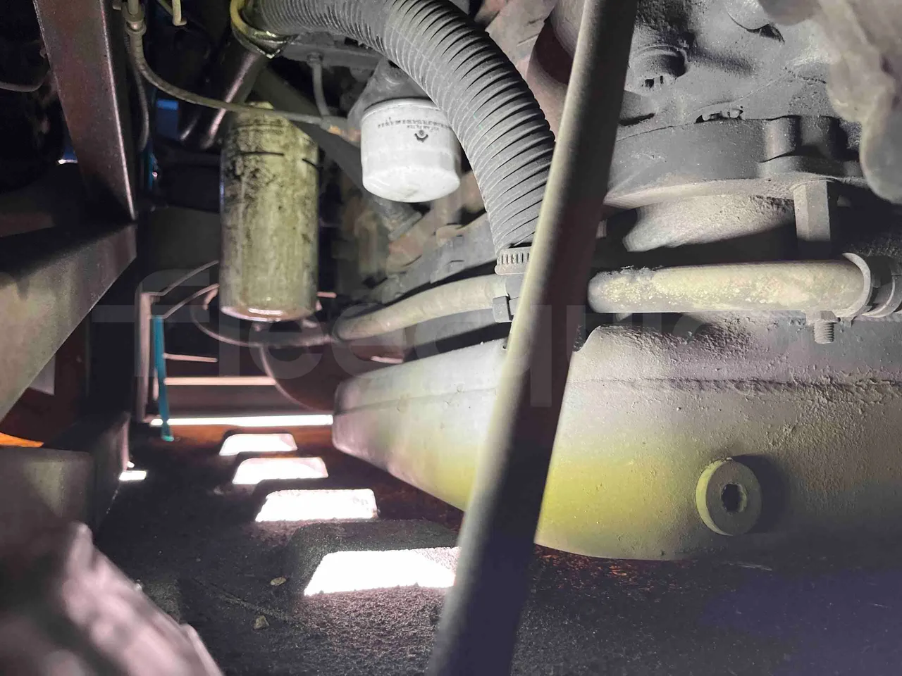 Iveco Crossway - Engine Without Protection