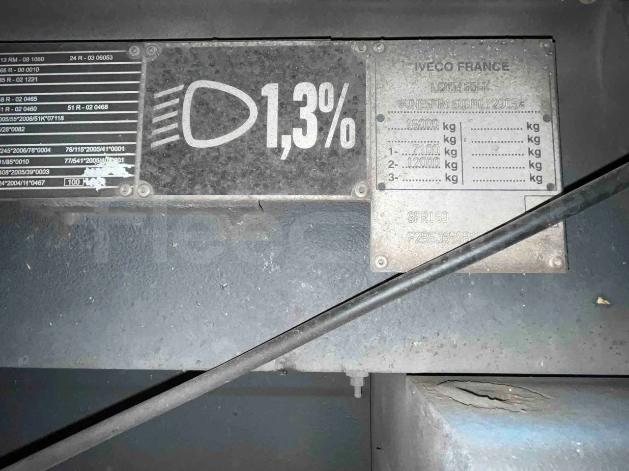 Iveco Crossway - Vehicle Plate