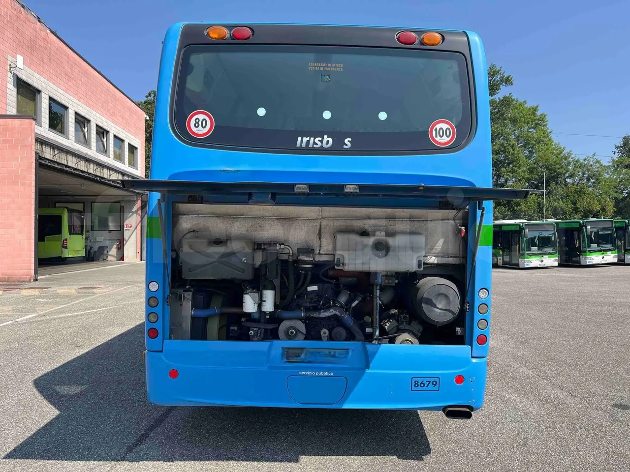 Iveco Crossway - Rear Hatch Open