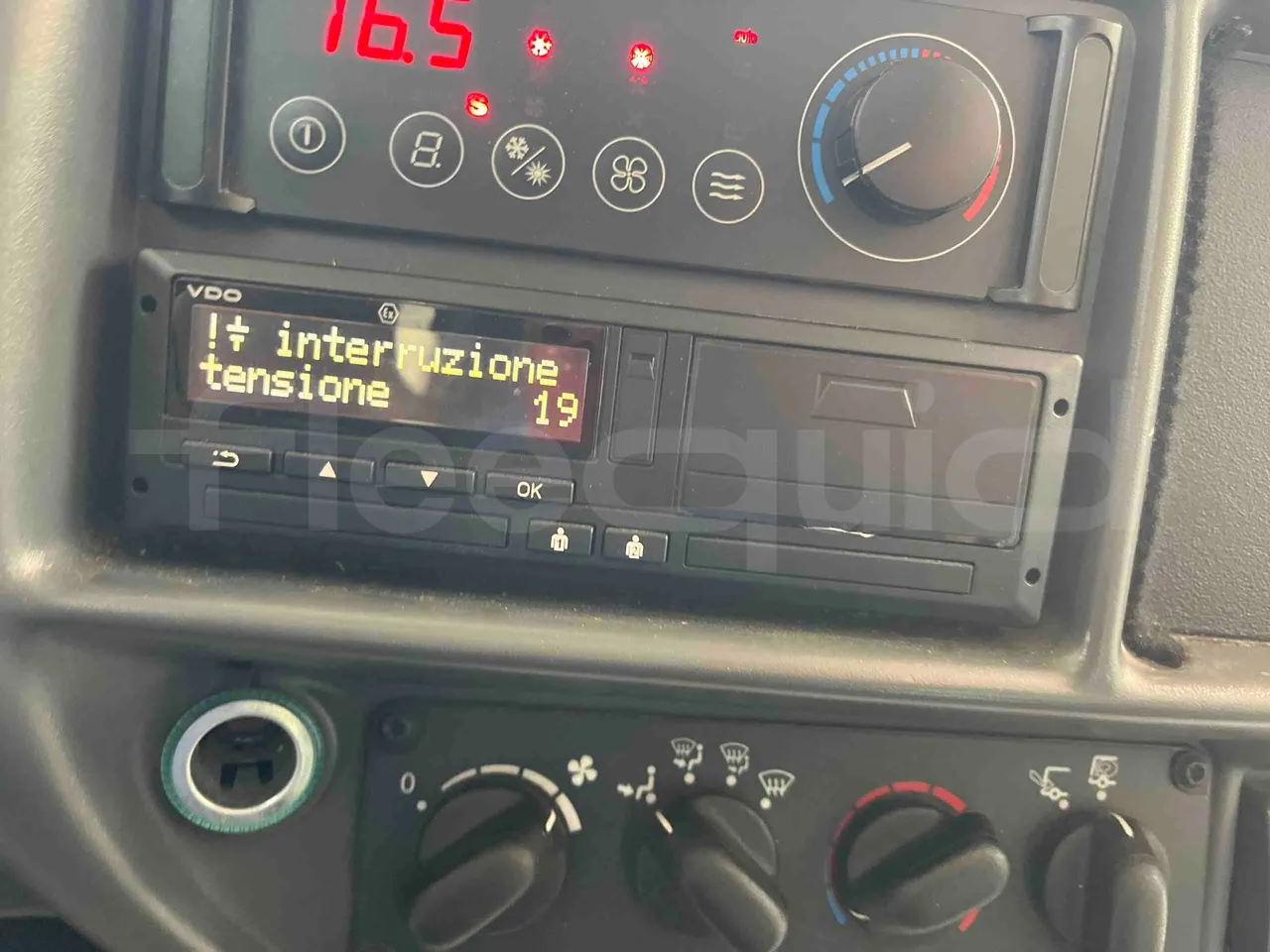 Iveco Crossway - Tachograph