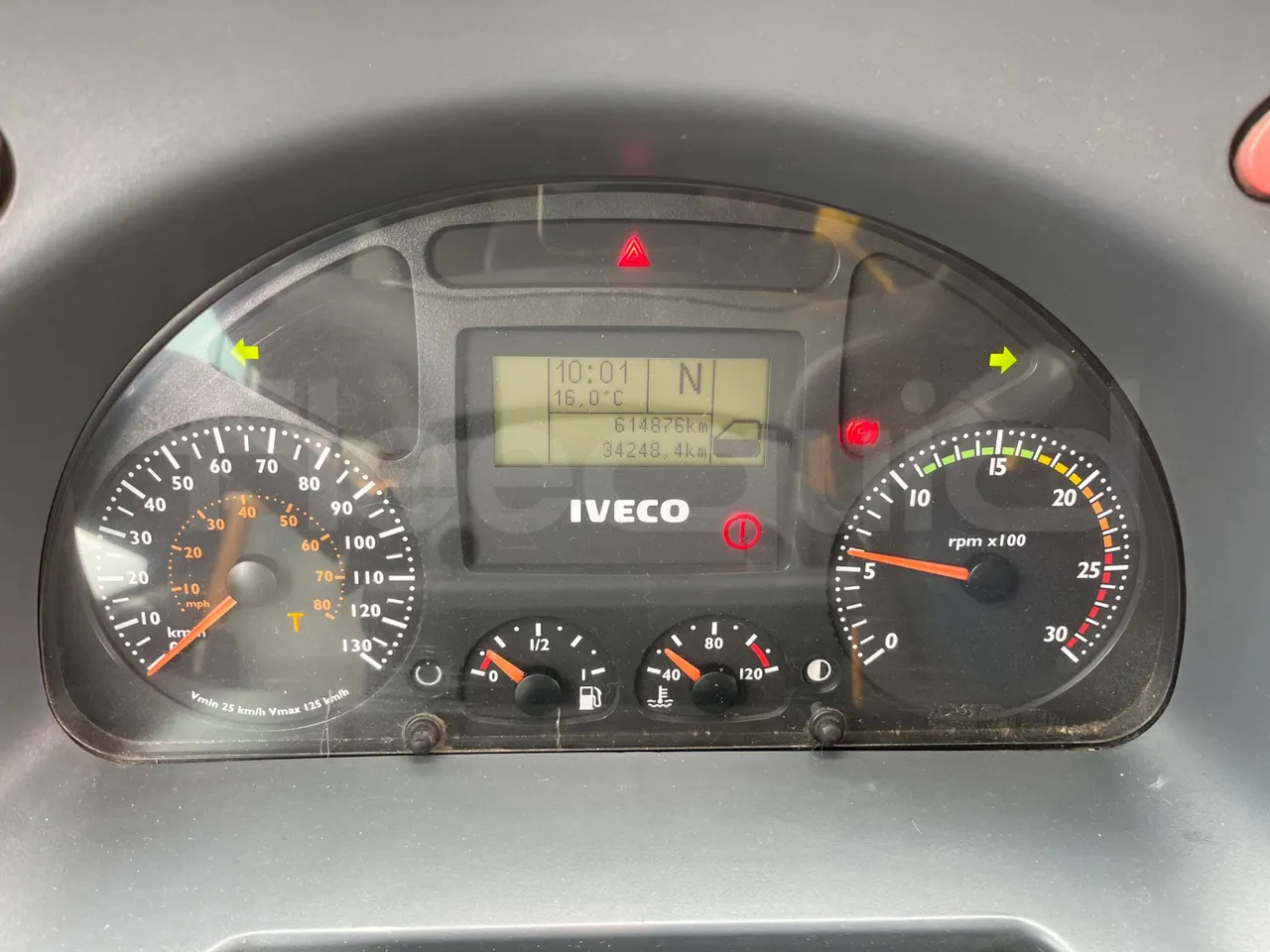 Iveco Crossway SFR160 - Euro5 - 243kW - 12.760mt - dashboard lights on