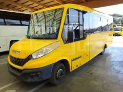 Iveco Indcar WGIVMY11 MOBI SCUOLABUS - EUR6 - 100Kw - 8,592m - 3/4 front left (mandatory for bus to scrap)