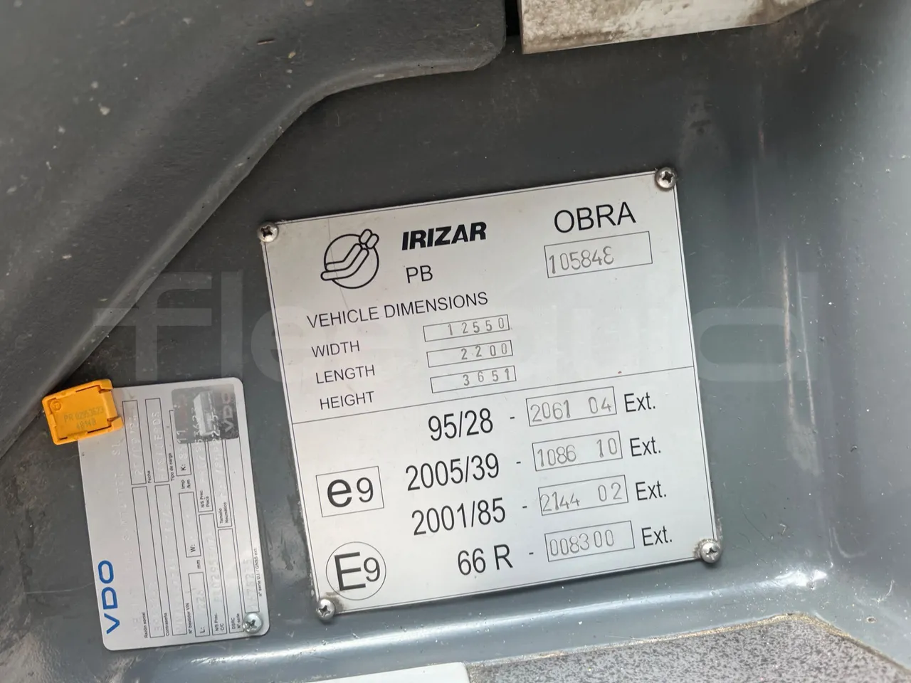 Irizar PB Man Ratio R33/18400 - Euro 5 - 294 kW - 12.200 mt - onboard devices 3
