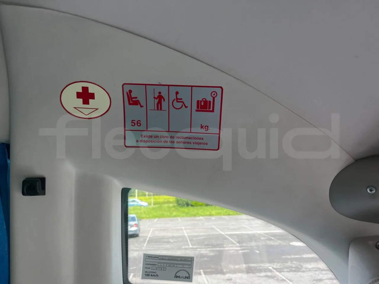 Irizar PB Man Ratio R33/18400 - Euro 5 - 294 kW - 12.200 mt - seat plate photo