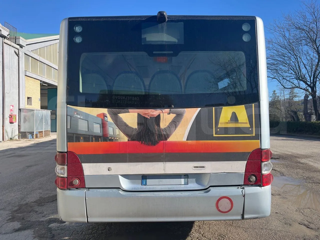 Man Lion's City A23 - Euro4 -257kW -18mt - rear hatch closed