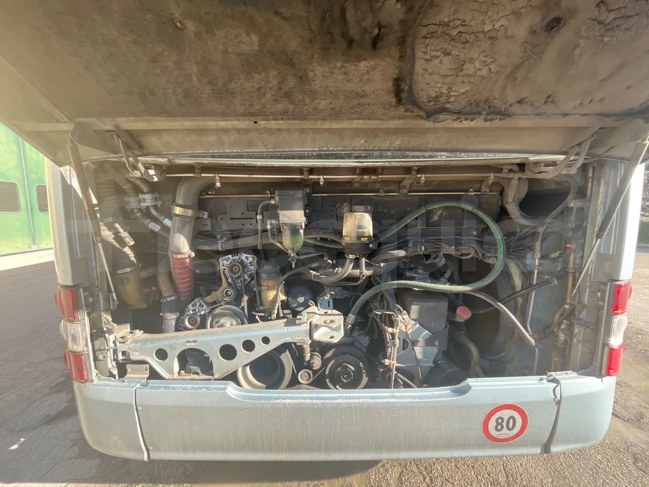 Man Lion's City A23 - Euro4 -257kW -18mt - rear hatch open