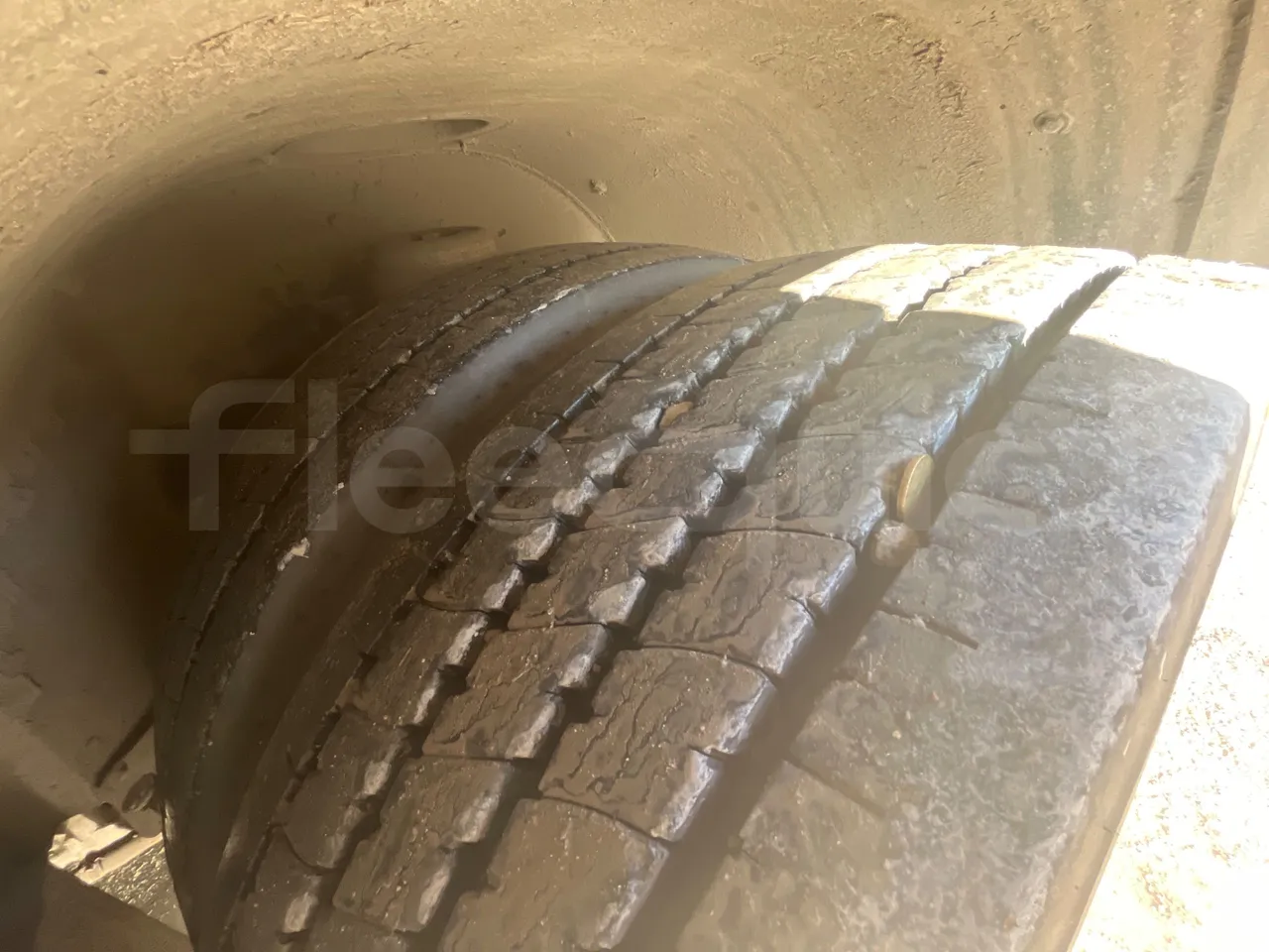 Man Lion's City A23 - Euro4 -257kW -18mt - front left tire measurements