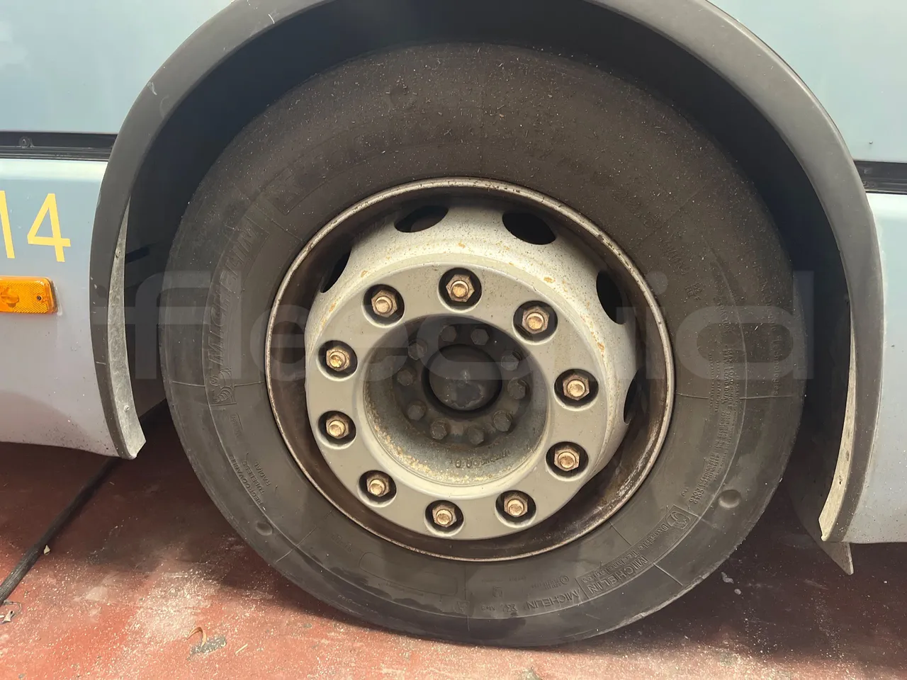 Iveco Citelis PS09D1/A/95 -EUR5 -213kW -11.990m - front left tire measurements