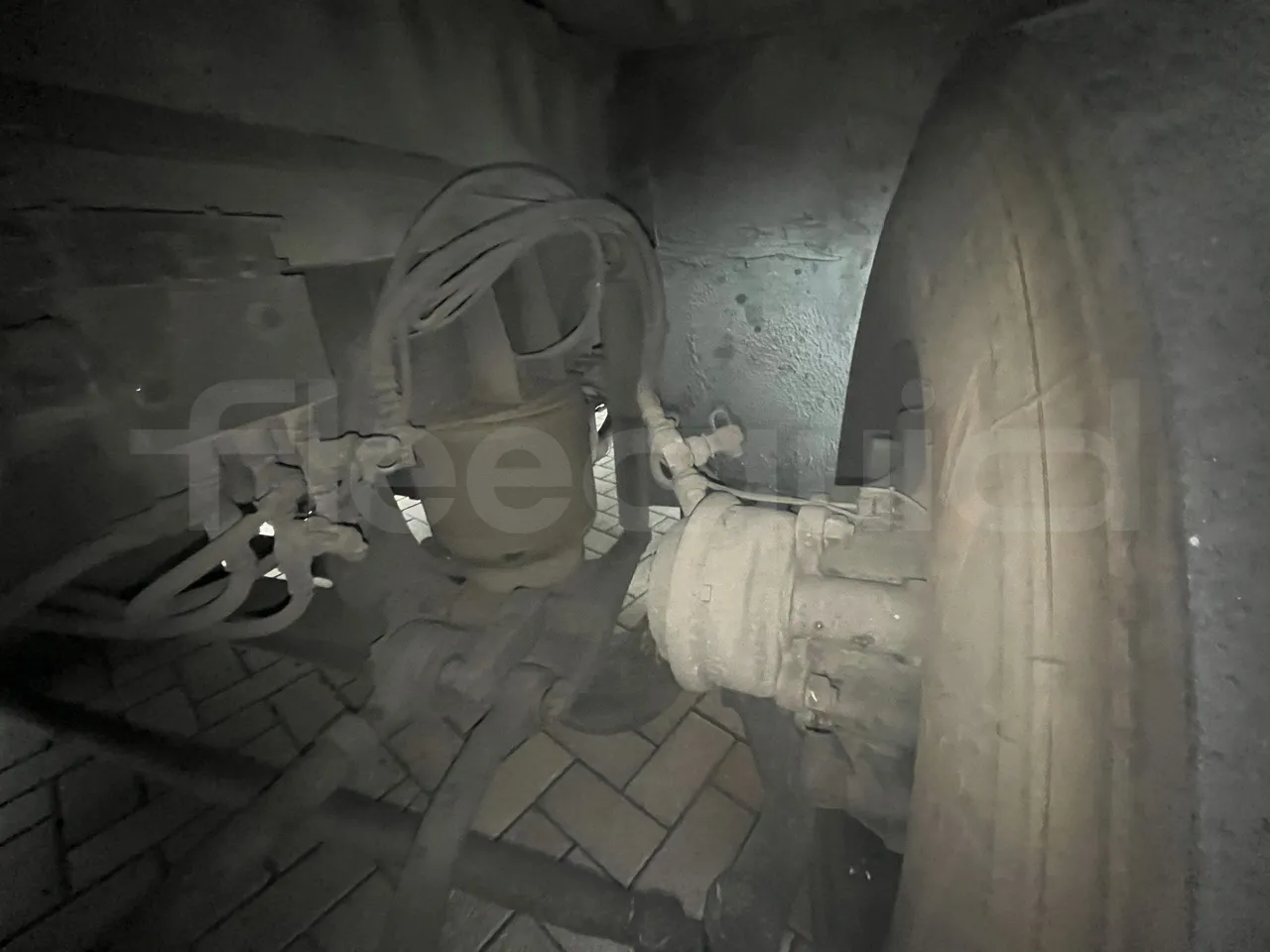 Iveco Beulas - Third Axle Caliper Brakes Left Side