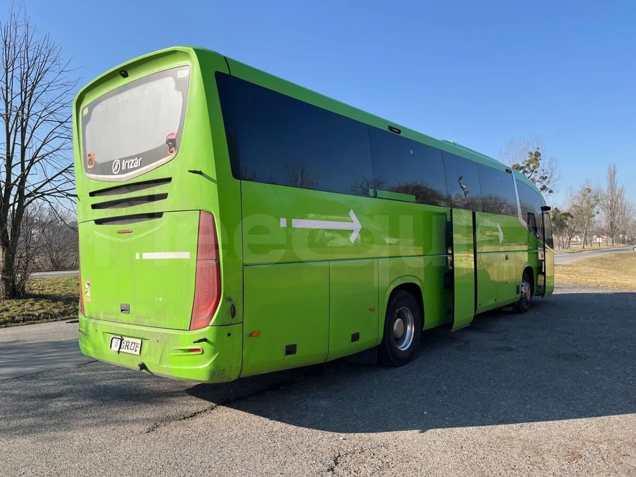 Irizar i6 12.35 - EUR6 - 331kW - 12.200m - 3/4 right rear doors open