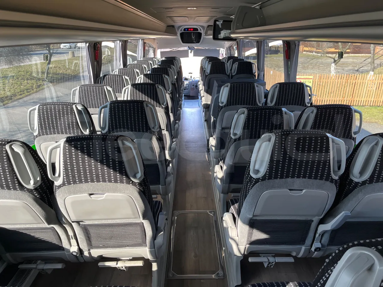 Irizar i6 12.35 - EUR6 - 331kW - 12.200m - forward view all seats last row height