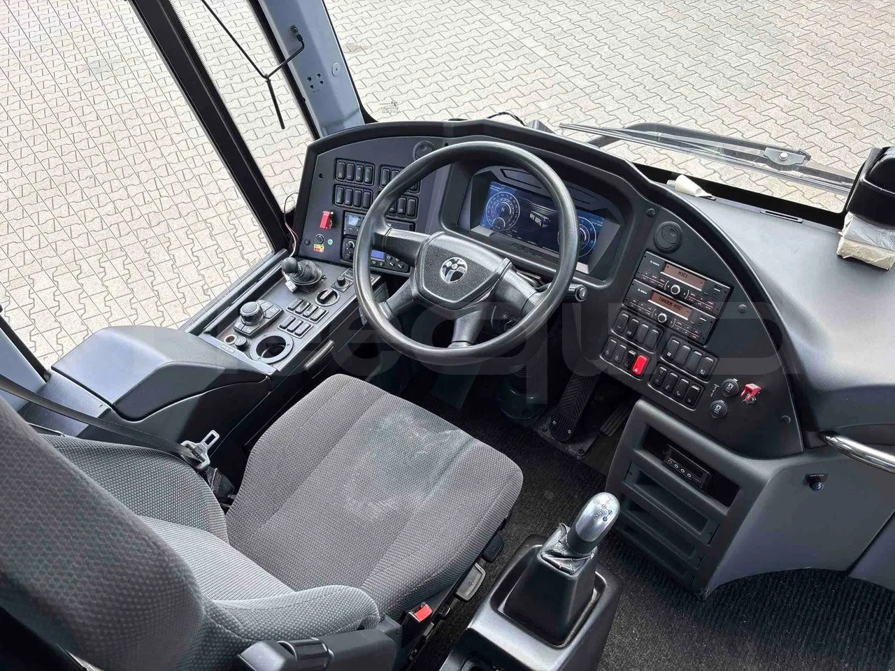 Temsa Safari - buttons panels on