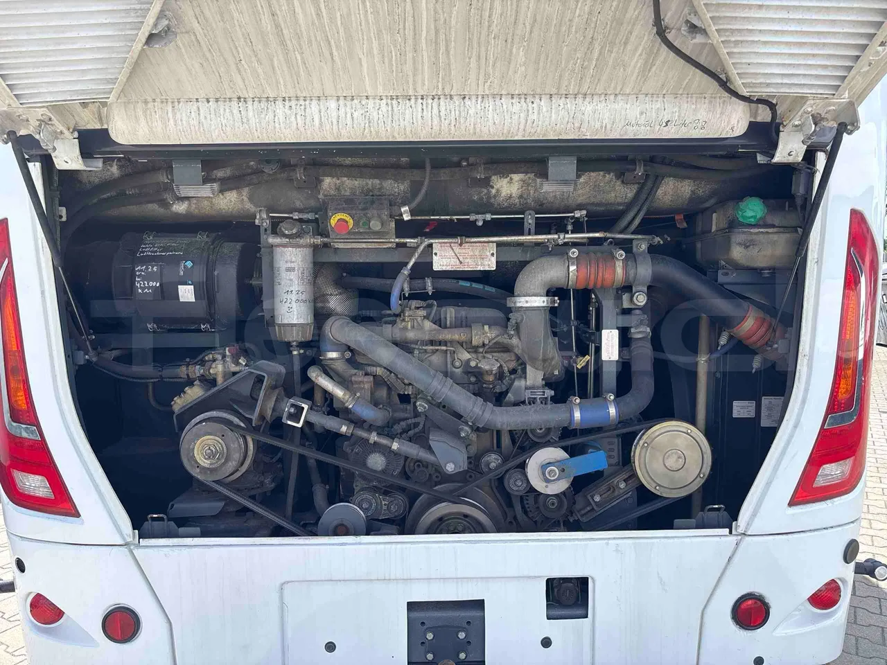 Temsa Safari - rear hatch open