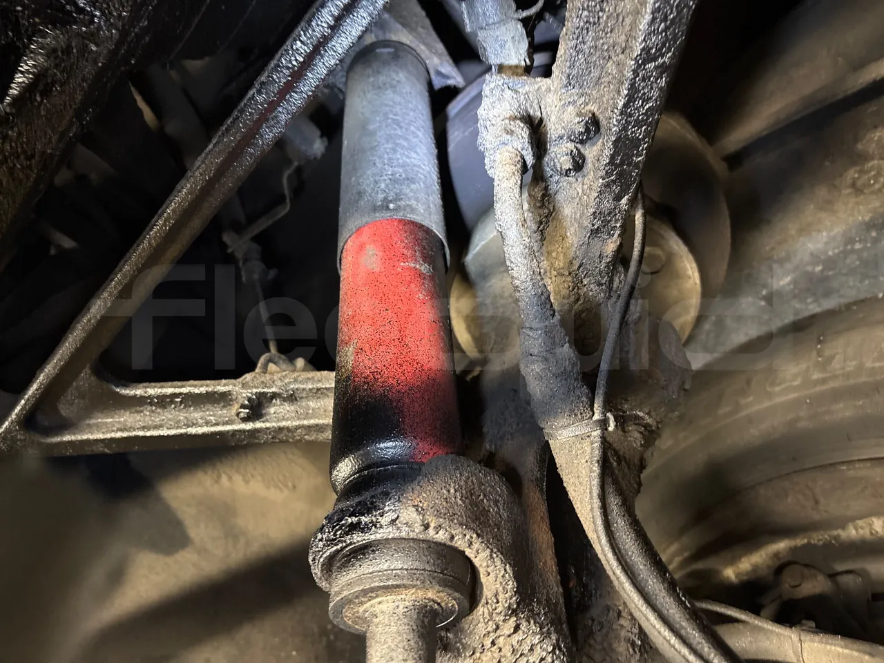 Bova B V Futura FHD 127.365 - EUR4 - 266kW - 12.7m - front shock absorbers right