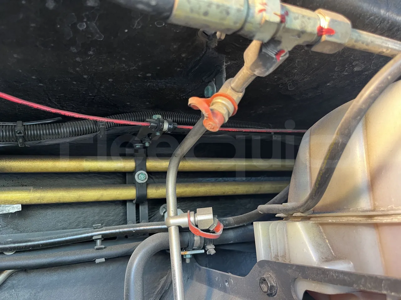 Man Lion's Coach L - Fire Suppression Nozzles