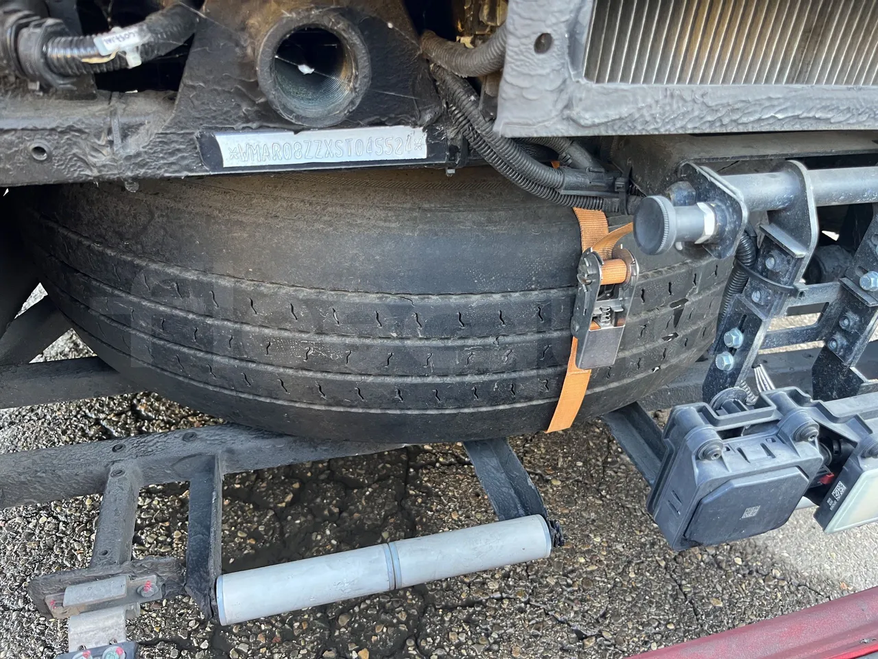 Man Lion's Coach L - Spare Tyre
