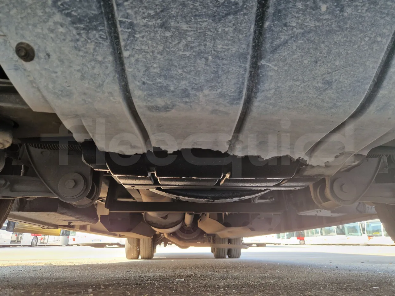 Iveco Indcar WGIVMY11 MOBI SCUOLABUS - EUR6 - 100Kw - 8,592m - front undercarriage from front
