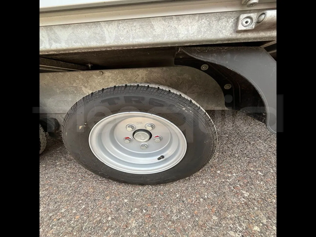 Humbaur HN 204121 Trailer - Euro0 - kW0 - 5.793mt - spare wheel