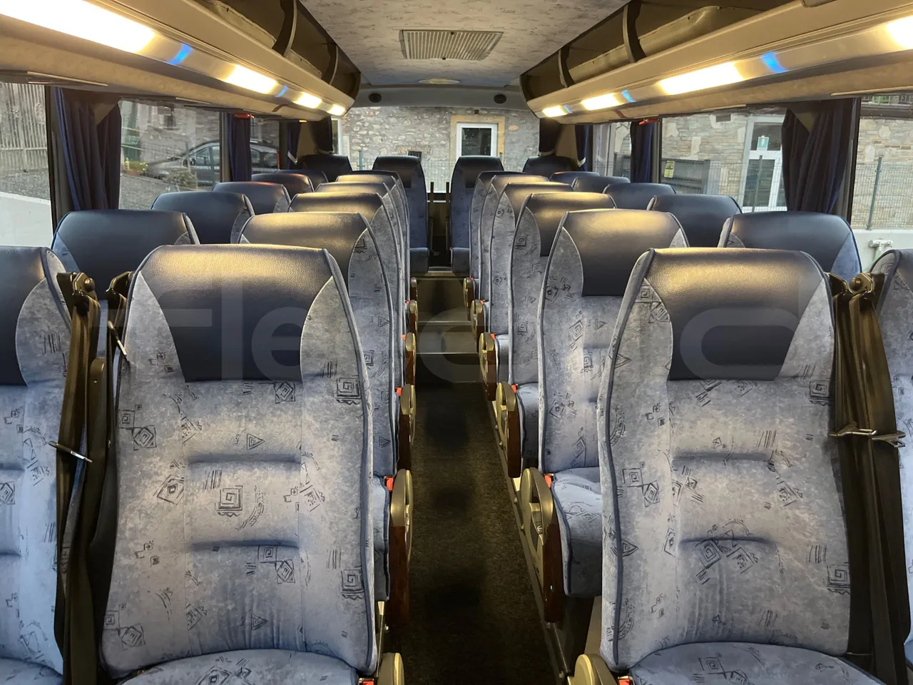 Mercedes-Benz MB 818 S SITCAR TR1 - EUR3 - 130kW - 7.64m - interior reverse seats driver height (mandatory for bus to scrap)
