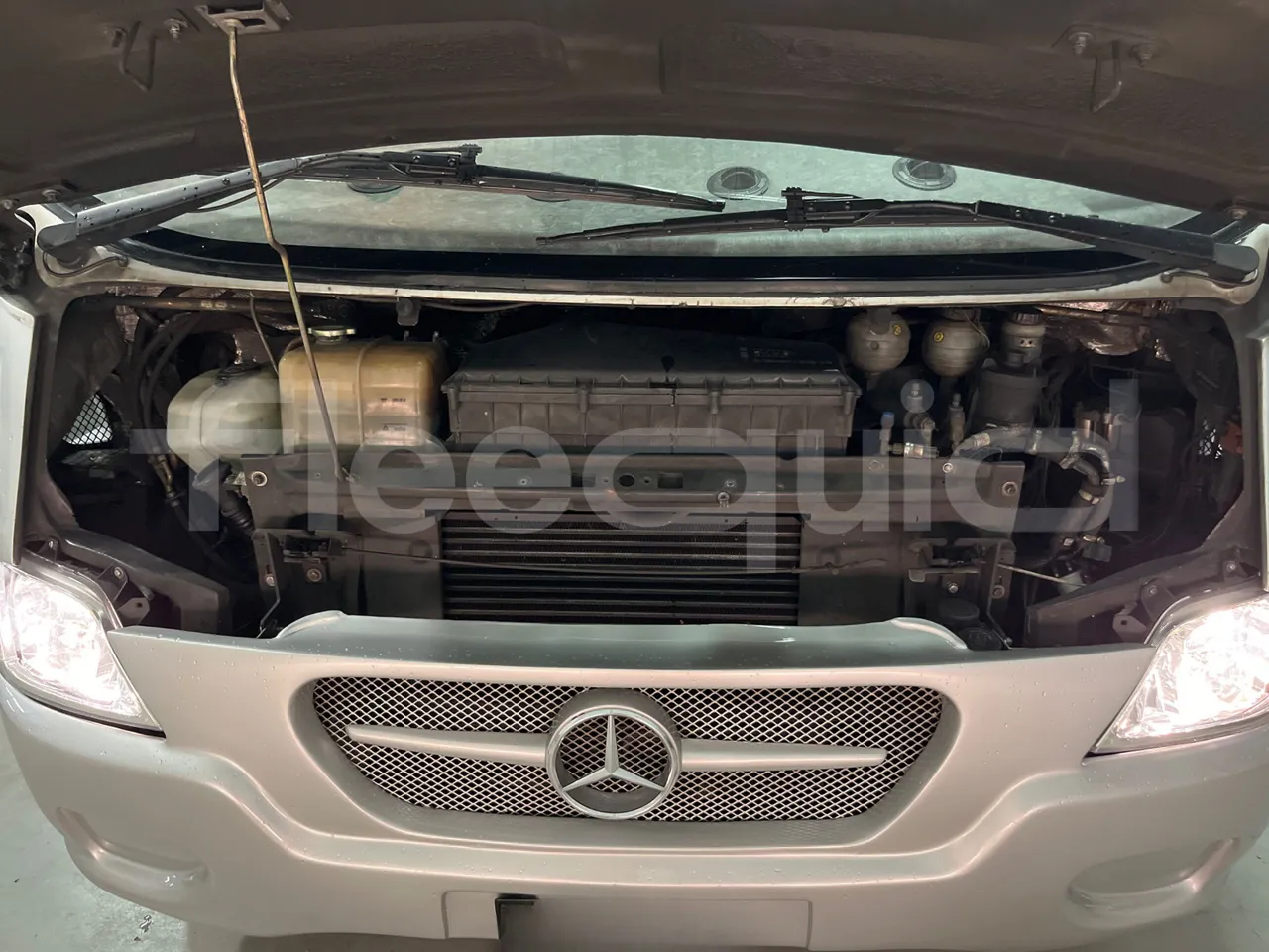 Mercedes-Benz MB 818 S SITCAR TR1 - EUR3 - 130kW - 7.64m - rear hatch open (mandatory for bus to scrap)