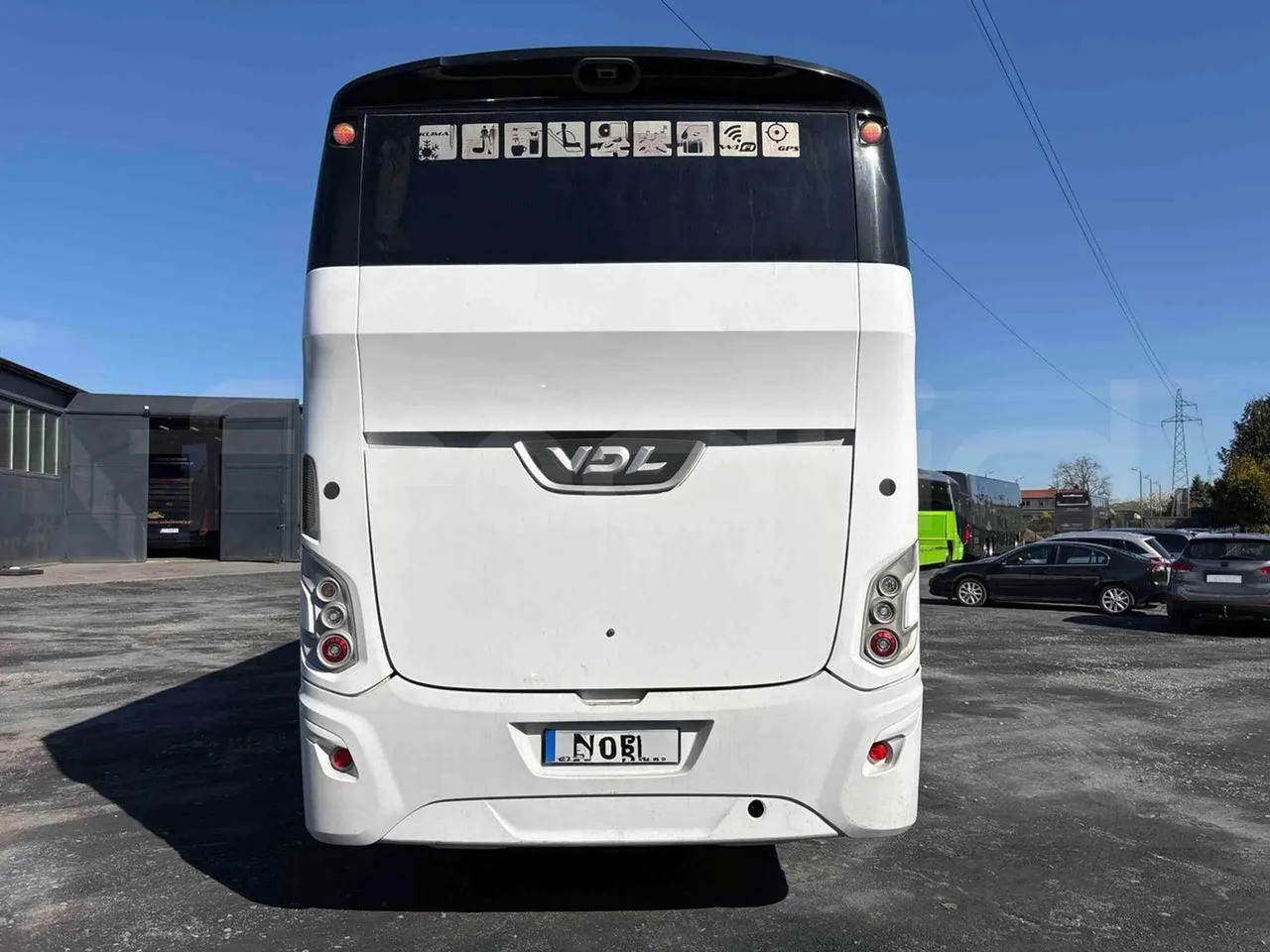Vdl Futura FH D2 - Euro6 - 320kW - 12.870mt - rear hatch closed