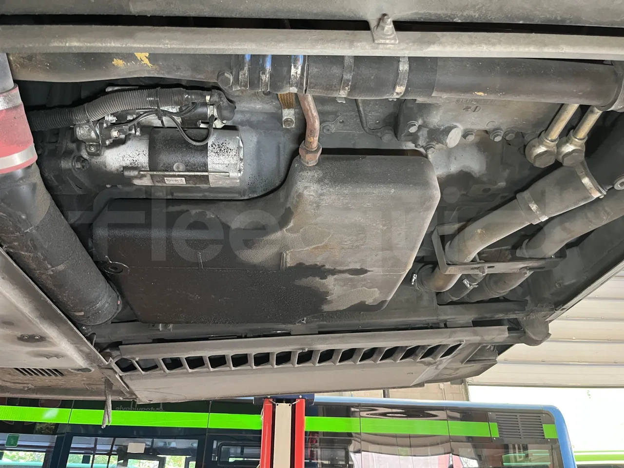 Mercedes-Benz Integro - Engine Without Protection