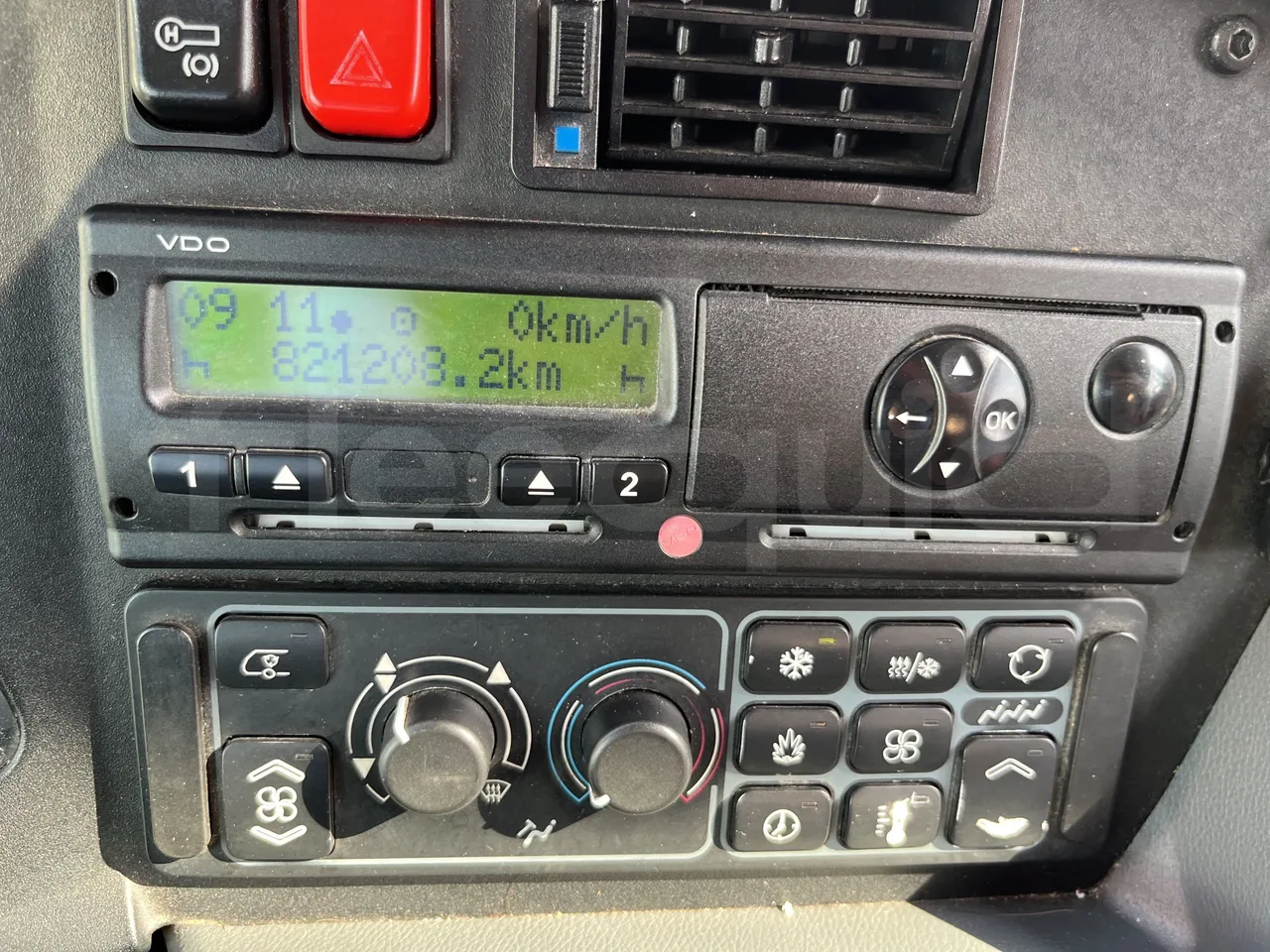 Mercedes-Benz Integro - Tachograph