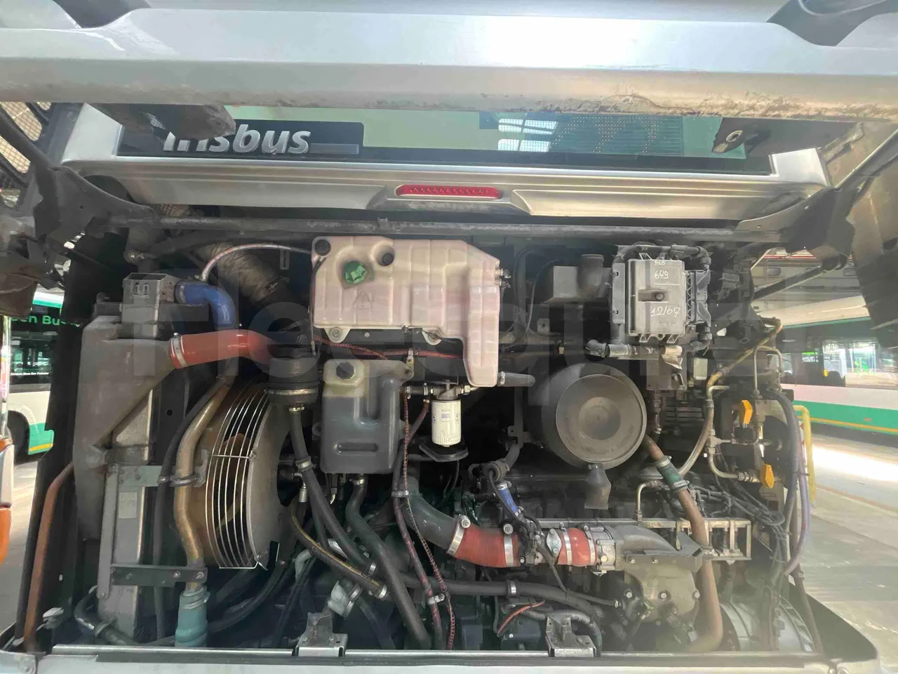 Iveco Citelis - rear hatch open