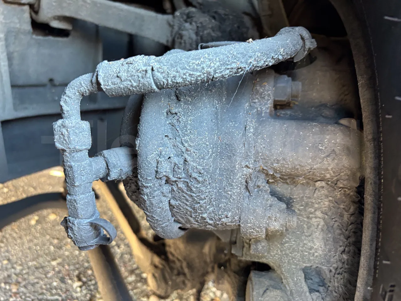 Solaris Urbino - First Axle Shock Absorbers Left Side