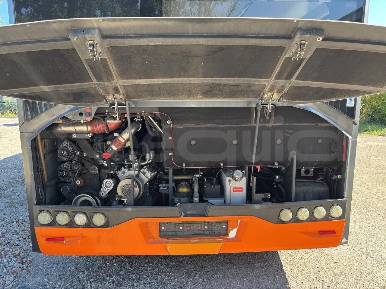 Solaris Urbino - Rear Hatch Open