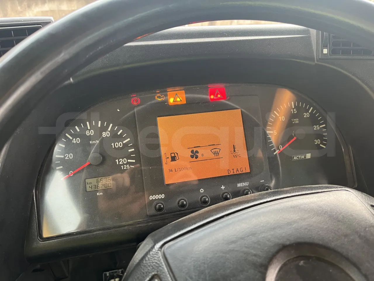 Iveco Heuliez Gx117 - Complete Driver's Dashboard