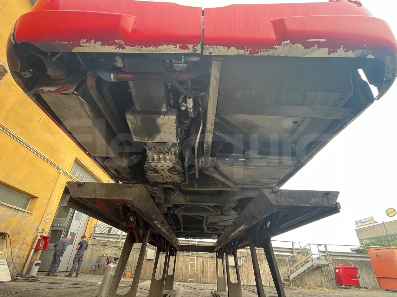 Iveco Heuliez Gx117 - Rear Undercarriage