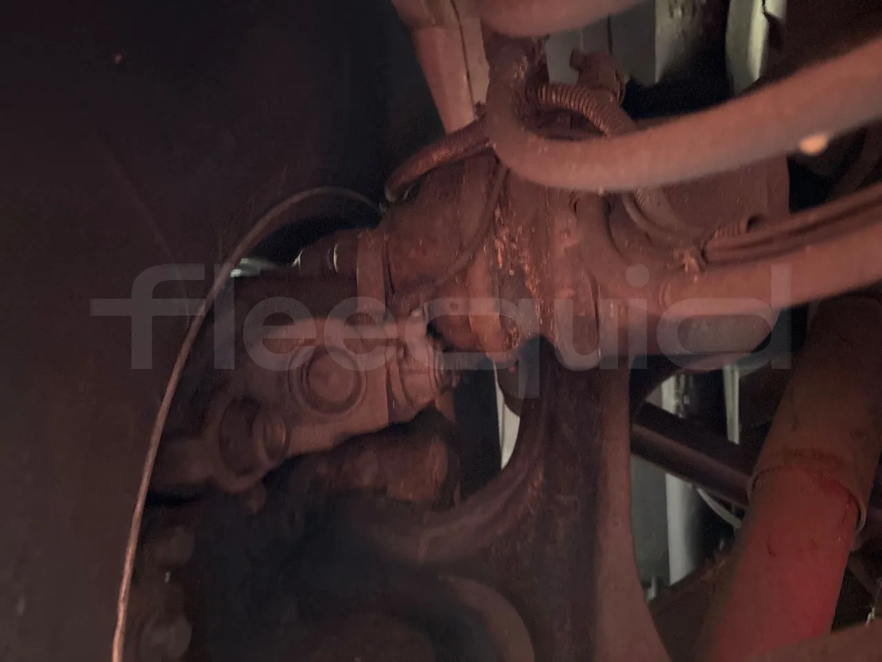 Van Hool Astromega TDX27 - EUR6 - 375kW - 14.105m - axel 3 caliper brakes left