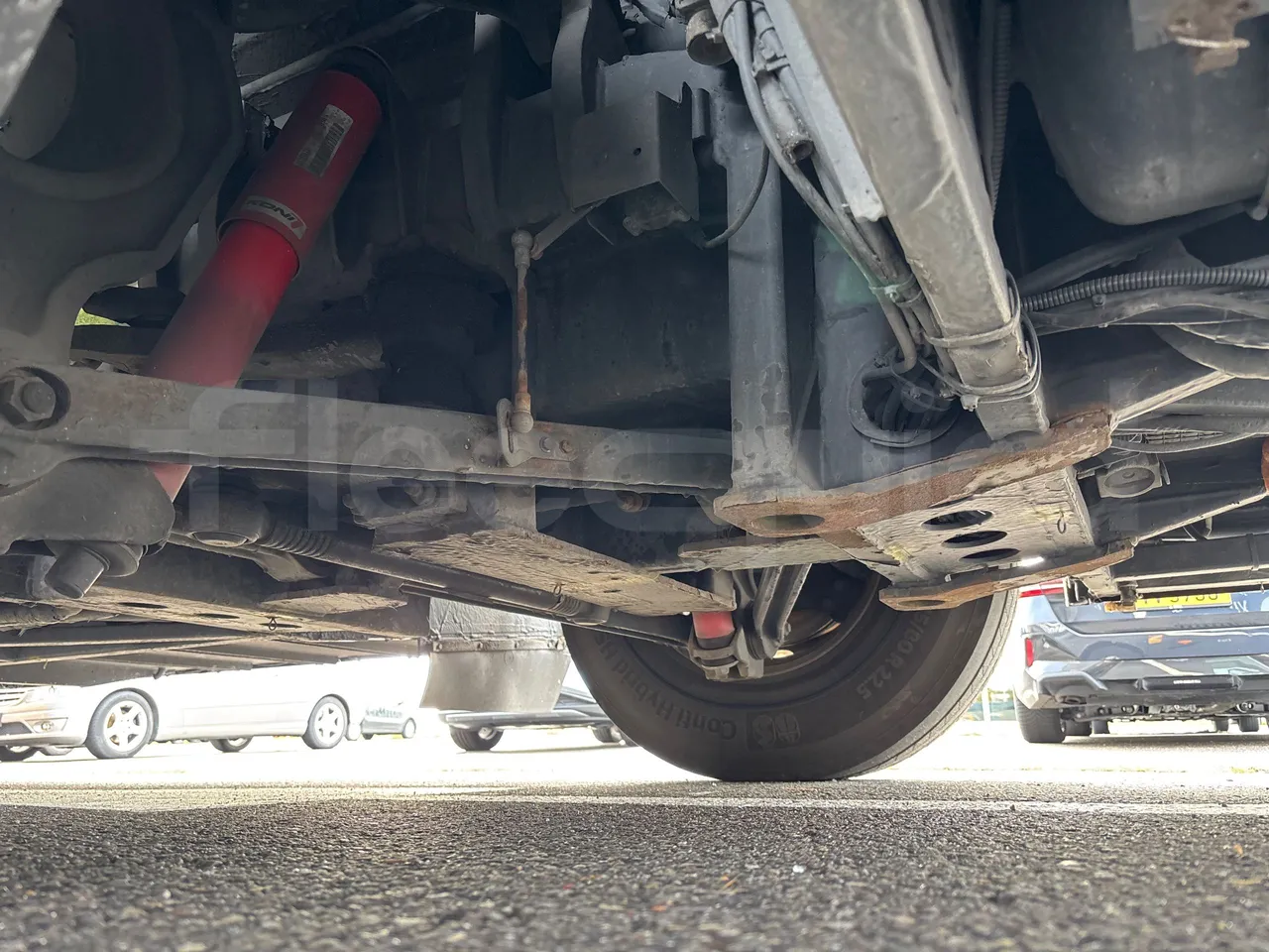 Van Hool Astromega TDX27 - EUR6 - 375kW - 14.105m - front axle right side