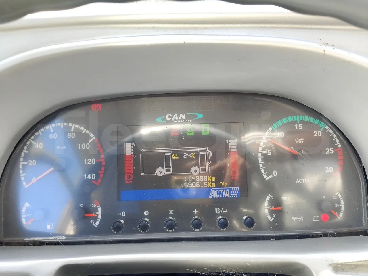 Car Ind GT-ROY ROY/ Euro 5 - 209 Kw - 9,2 Mt - dashboard lights on
