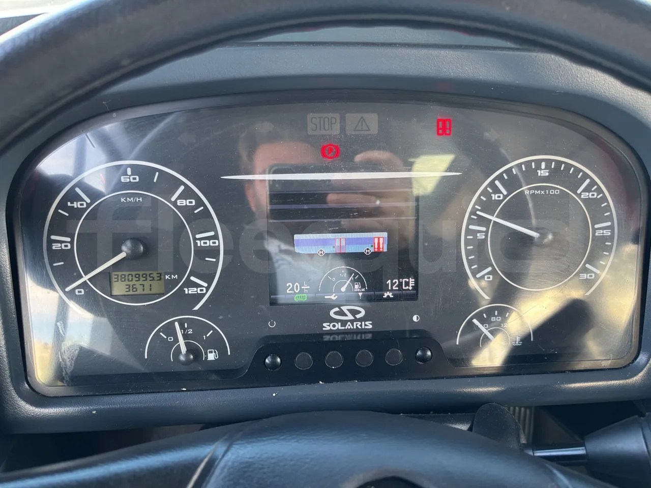 Solaris Urbino - Dashboard Engine On