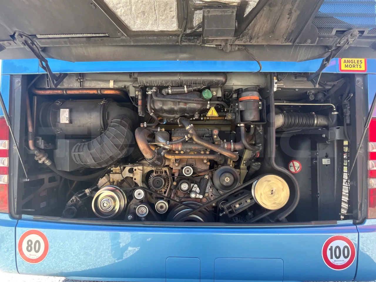 Mercedes-Benz Tourismo RHD L-EUR6-315Kw-13,99m - rear hatch open