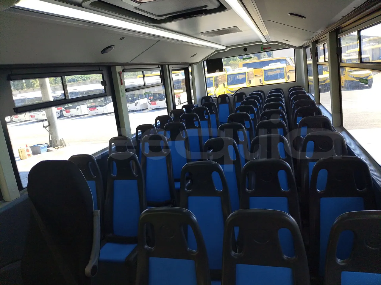 Iveco Indcar WGIVMY11 MOBI SCUOLABUS - EUR6 - 100Kw - 8,592m - interior reverse seats driver height (mandatory for bus to scrap)