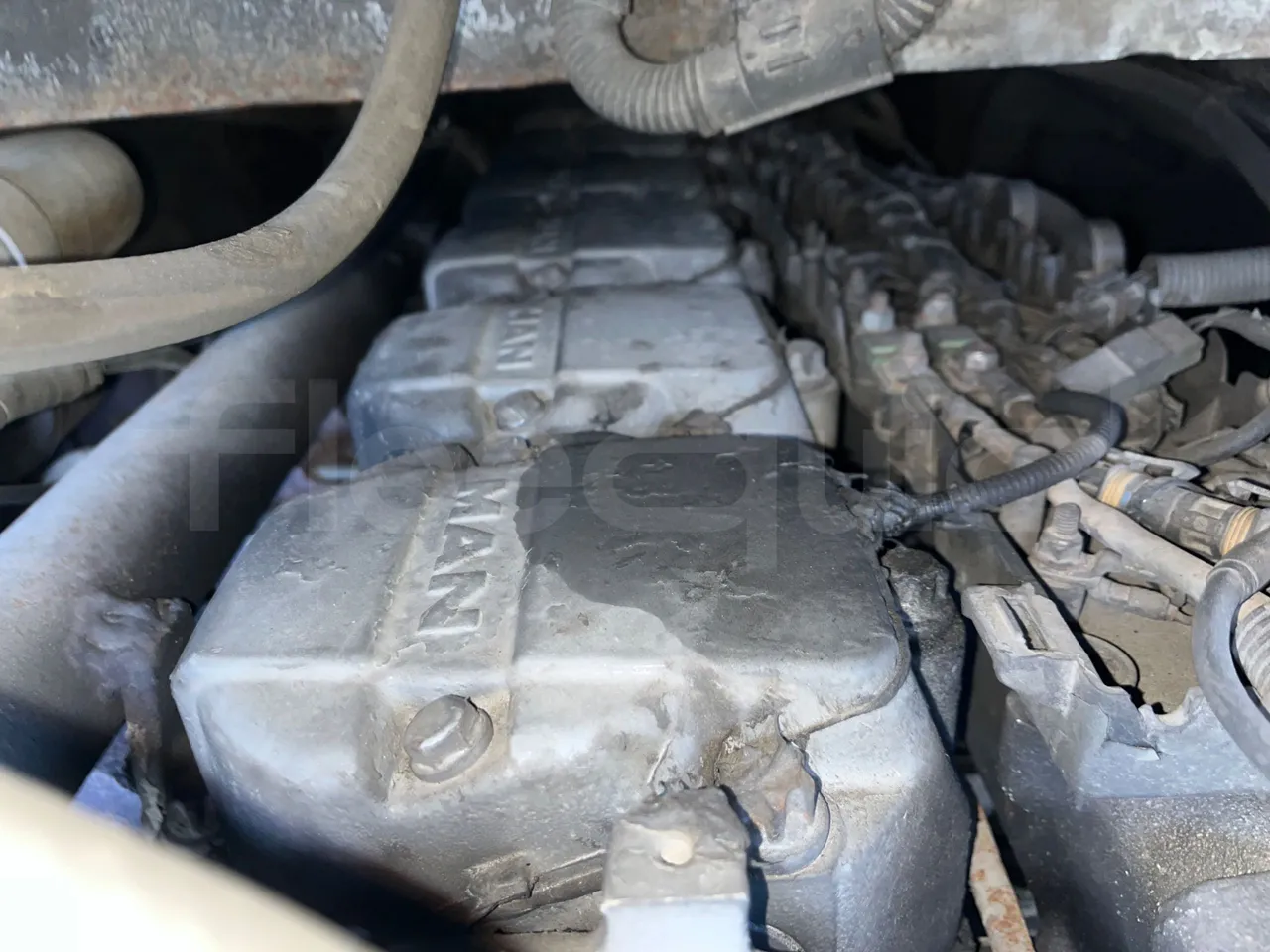 Man LIONS COACH L LION’S COACH L - Euro4 - 338kW - 13.901mt - engine plate photo