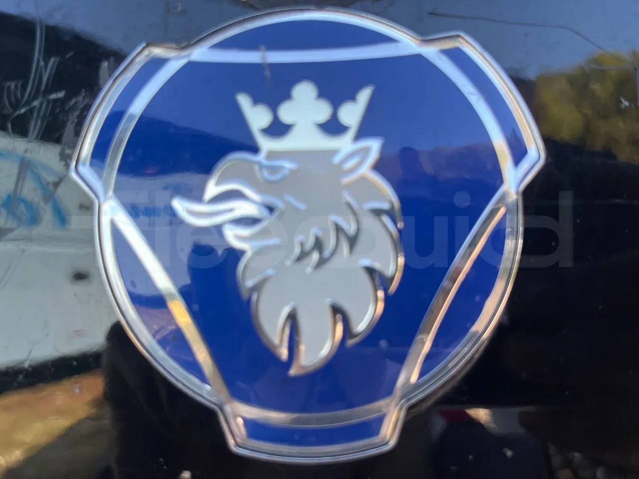 Beulas Scania Aura Scania K124 - Euro3 - 309kW - 12mt - engine plate photo