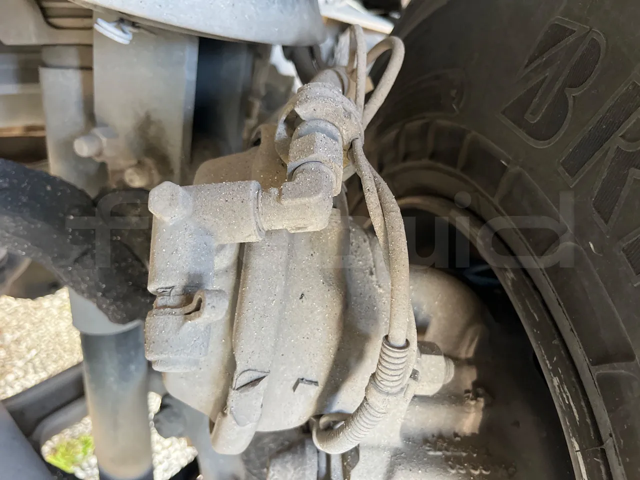 Beulas Scania Aura Scania K124 - Euro3 - 309kW - 12mt - front brake calipers left