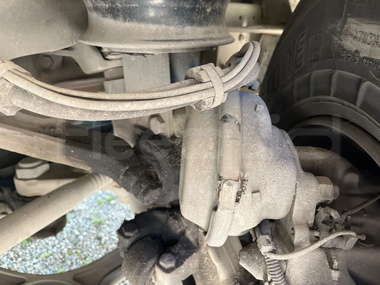 Beulas Scania Aura Scania K124 - Euro3 - 309kW - 12mt - front brake calipers right