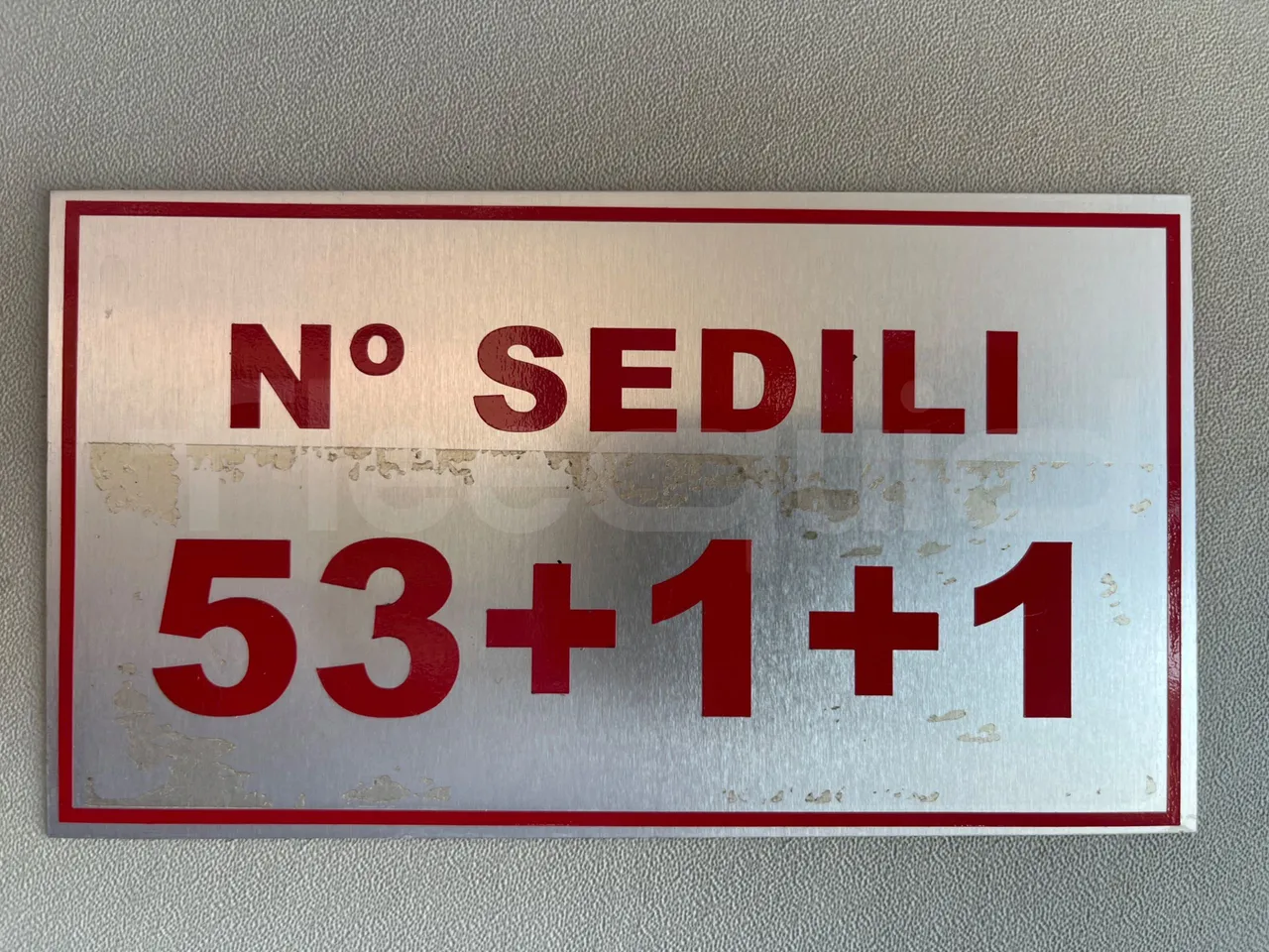 Beulas Scania Aura Scania K124 - Euro3 - 309kW - 12mt - seat plate photo