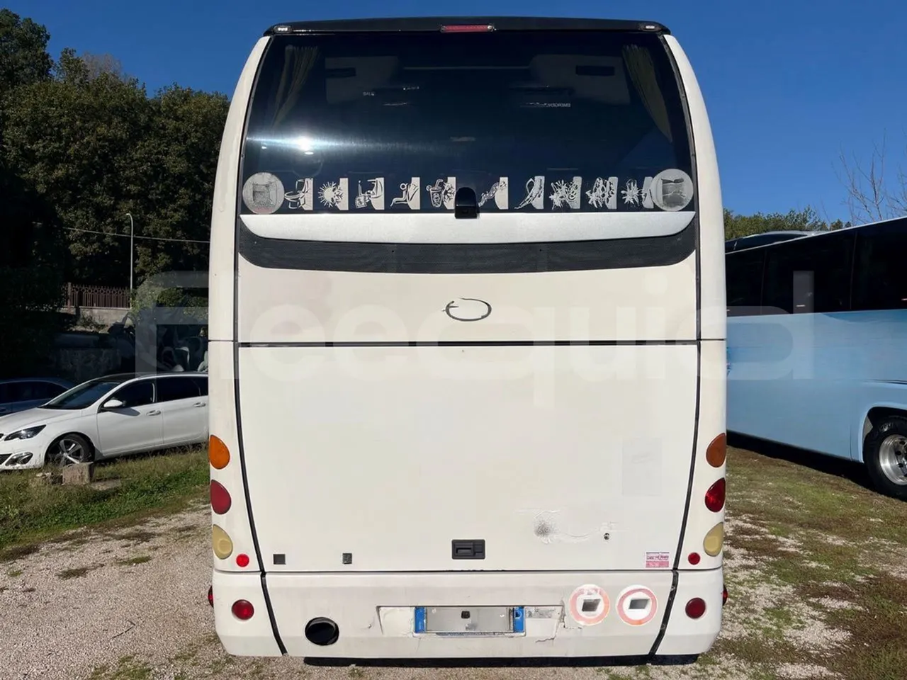 Beulas Scania Aura Scania K124 - Euro3 - 309kW - 12mt - rear hatch closed