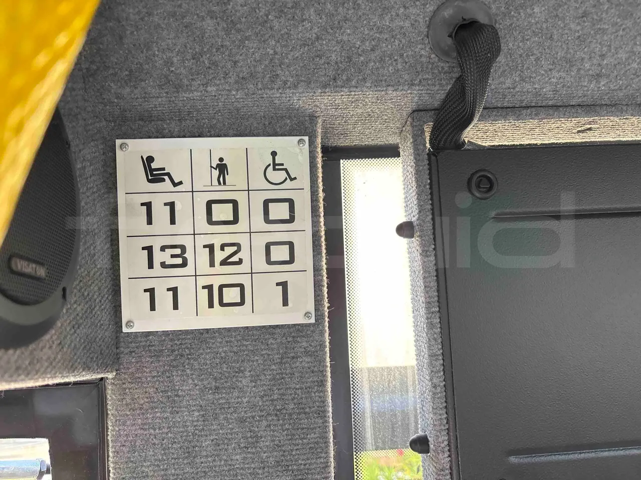 Mercedes-Benz Sprinter - seat plate photo