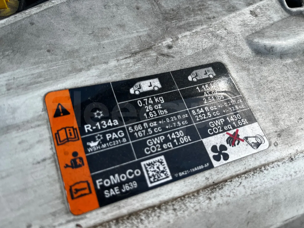 Ford Transit FBD - Euro 6 - 125 kW - 6.704 mt - fire extinguishing system