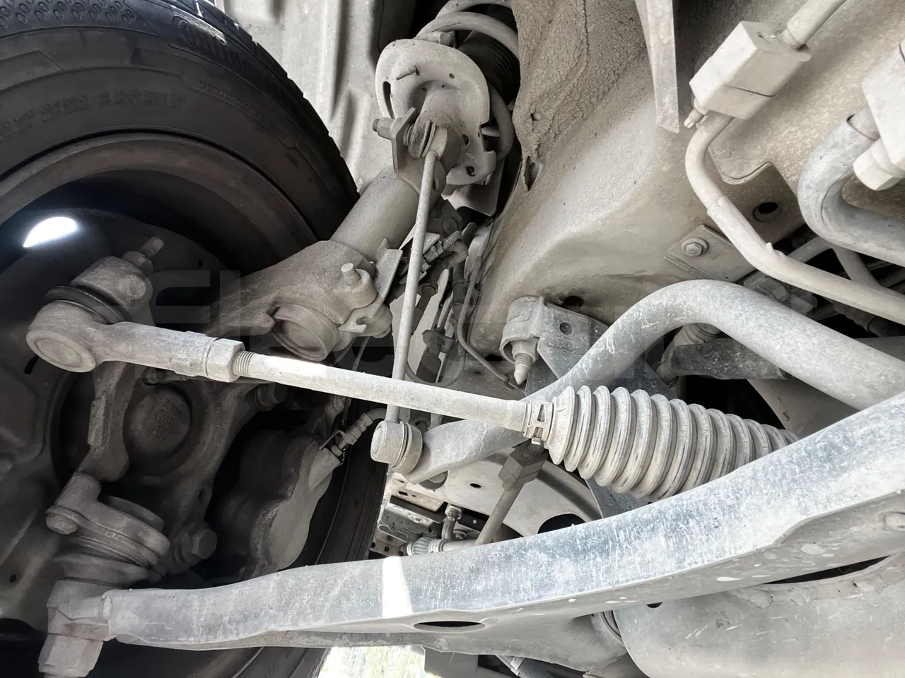 Ford Transit FBD - Euro 6 - 125 kW - 6.704 mt - front air springs left